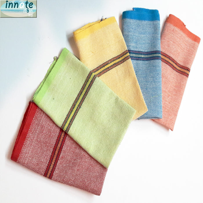 Thin Jerga fabric 17"W, Mexican, fabric by the yard, floor cloth, rustic - Innate Artisan Shop