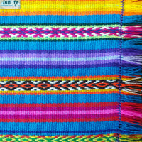 Mantel andino, mantel Peruano, Peruvian table runner, tablecloth, aguayo, blue turquoise