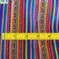 Andean fabric, purple, aguayo, peruvian fabric, by the yard, South America, Cusco fabric, artisan