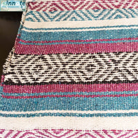 rustic, placemats, placements, blanket, Mexican, loom made, rustic placemats, manteles individuales rusticos, farmhouse placemats, blanket placemats, artisan, turquoise, maroon