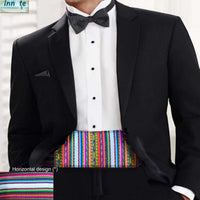 juego de faja y corbata, tuxedo, boda, XV años, quince años, formal, andino, Sud America, Latino, Hispano, andean cummerbund, peruvian