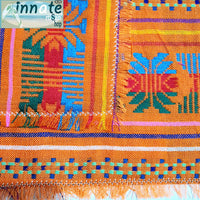 mantel individual fucsia, bordado, Mexicano, artesano, fucsia placemats, artisan Mexican placemats, fuchsia