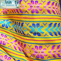 Mexican fabric, by the yard, cambaya, los angeles, california, texas, virginia, marigold fabric, loom made