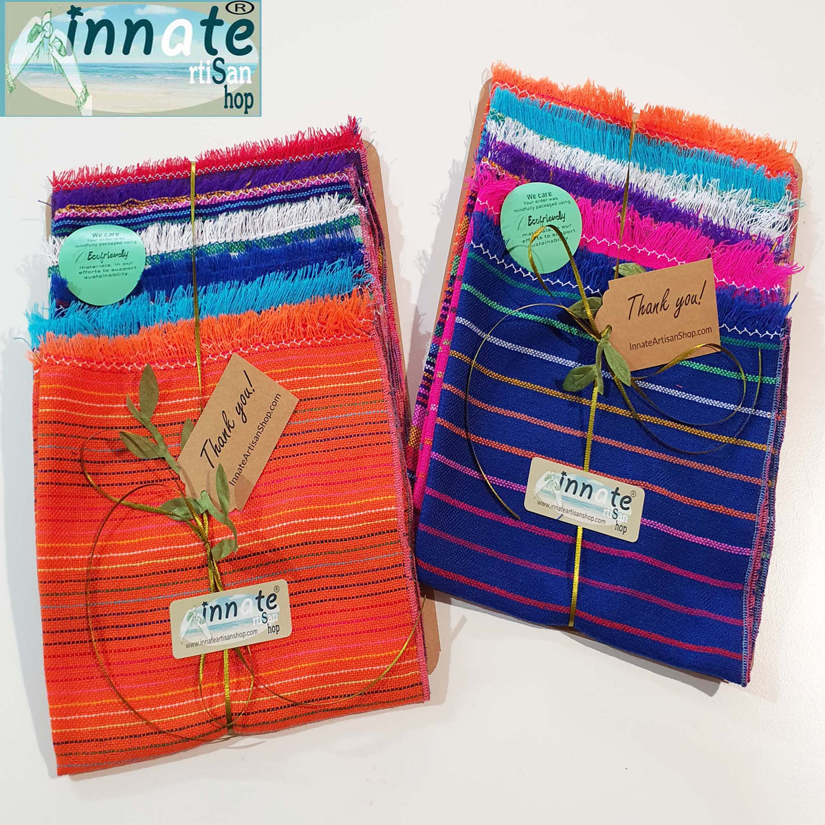 fiesta napkins, cocktail napkins, dinner napkins, Mexican napkins, cambaya, woven, turquoise, quinceañera, servilletas