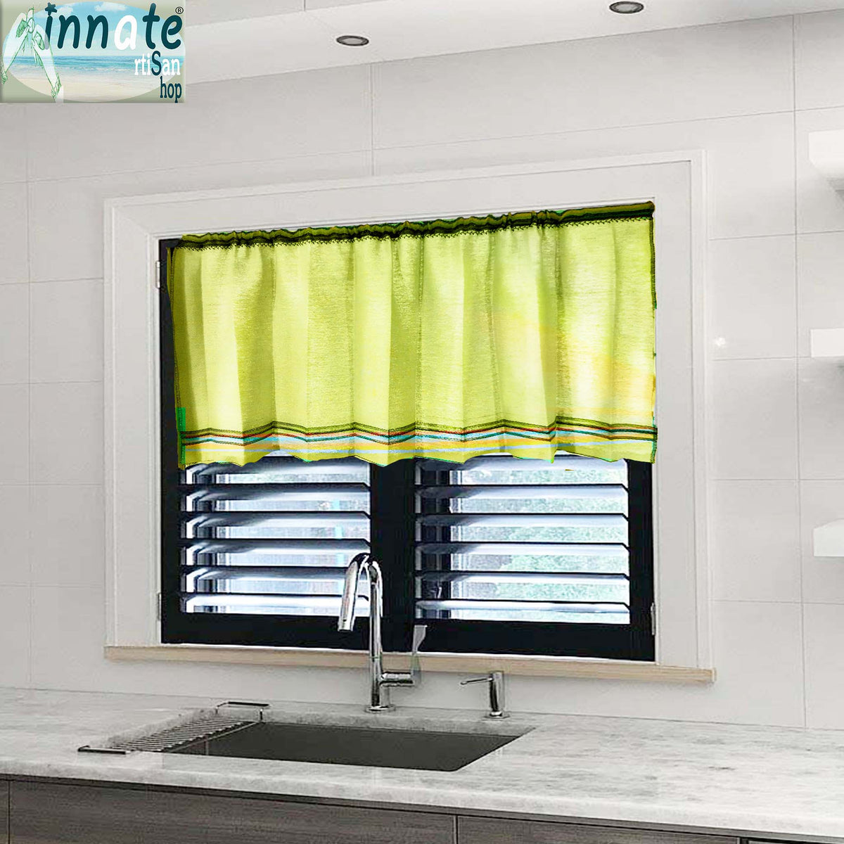 Rustic valance, curtains, Mexican,Jerga, orange, yellow, fuchsia, white, turquoise, custom