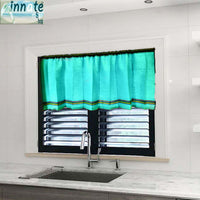 Rustic valance, curtains, Mexican,Jerga, orange, yellow, fuchsia, white, turquoise, custom