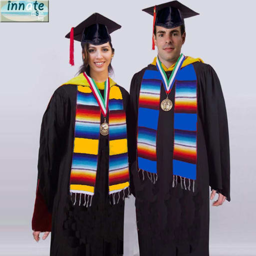 serape stole, Mexican serape stole, graduation stole, class of 2024, estola de sarape, estola mexicana, Mexican graduation sash, latino sash, latino estole, hispanic graduation stole, chicano graduation, clase 2024, estola graduación