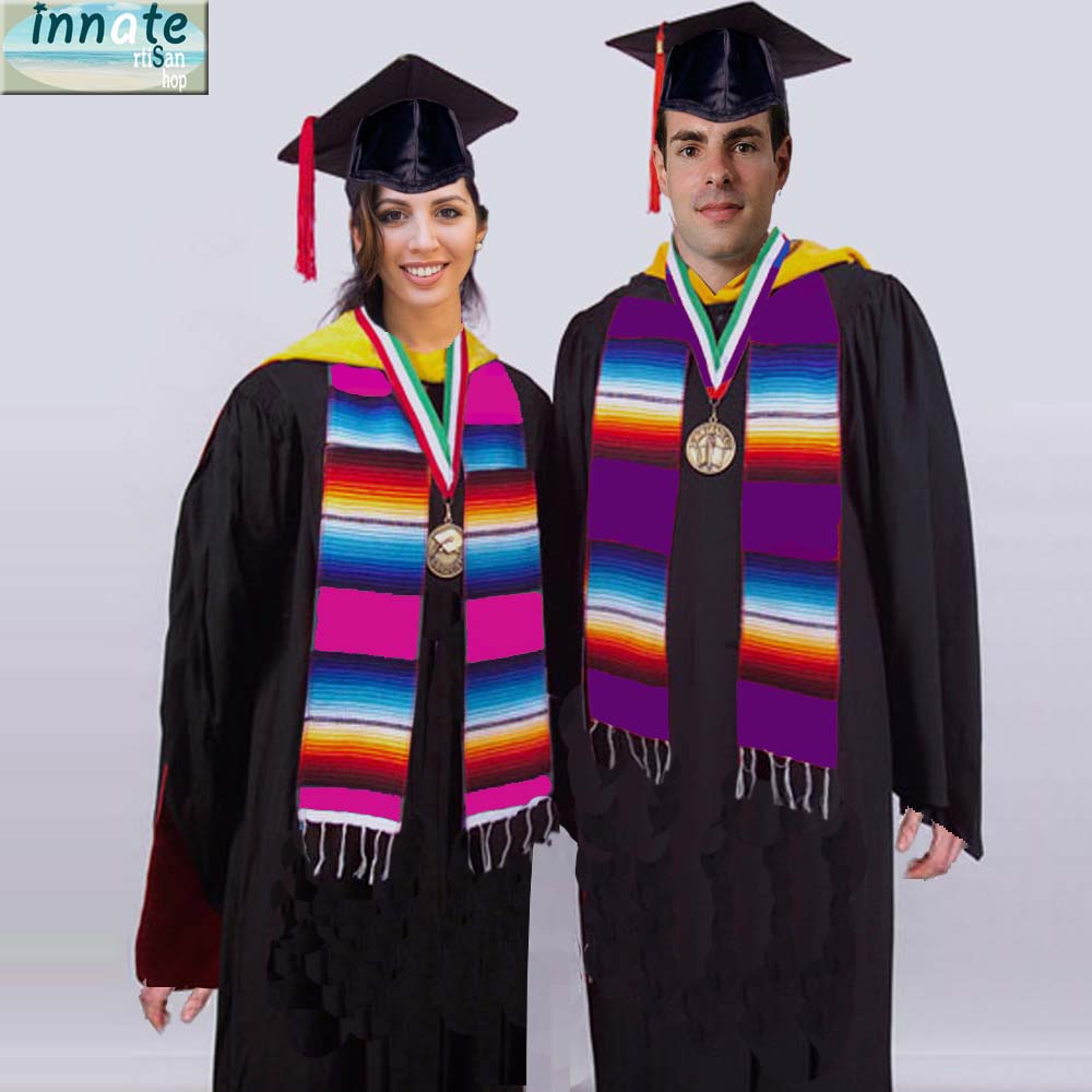 serape stole, Mexican serape stole, graduation stole, class of 2025, estola de sarape, estola mexicana, Mexican graduation sash, latino sash, latino estole, hispanic graduation stole, chicano graduation, clase 2025, estola graduación