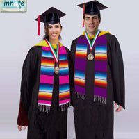 serape stole, Mexican serape stole, graduation stole, class of 2025, estola de sarape, estola mexicana, Mexican graduation sash, latino sash, latino estole, hispanic graduation stole, chicano graduation, clase 2025, estola graduación