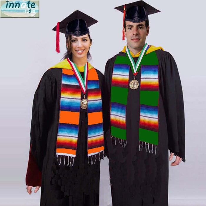 serape stole, Mexican serape stole, graduation stole, class of 2024, estola de sarape, estola mexicana, Mexican graduation sash, latino sash, latino estole, hispanic graduation stole, chicano graduation, clase 2024, estola graduación