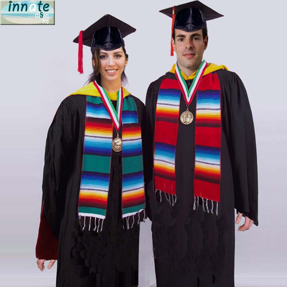 serape stole, Mexican serape stole, graduation stole, class of 2025, estola de sarape, estola mexicana, Mexican graduation sash, latino sash, latino estole, hispanic graduation stole, chicano graduation, clase 2025, estola graduación