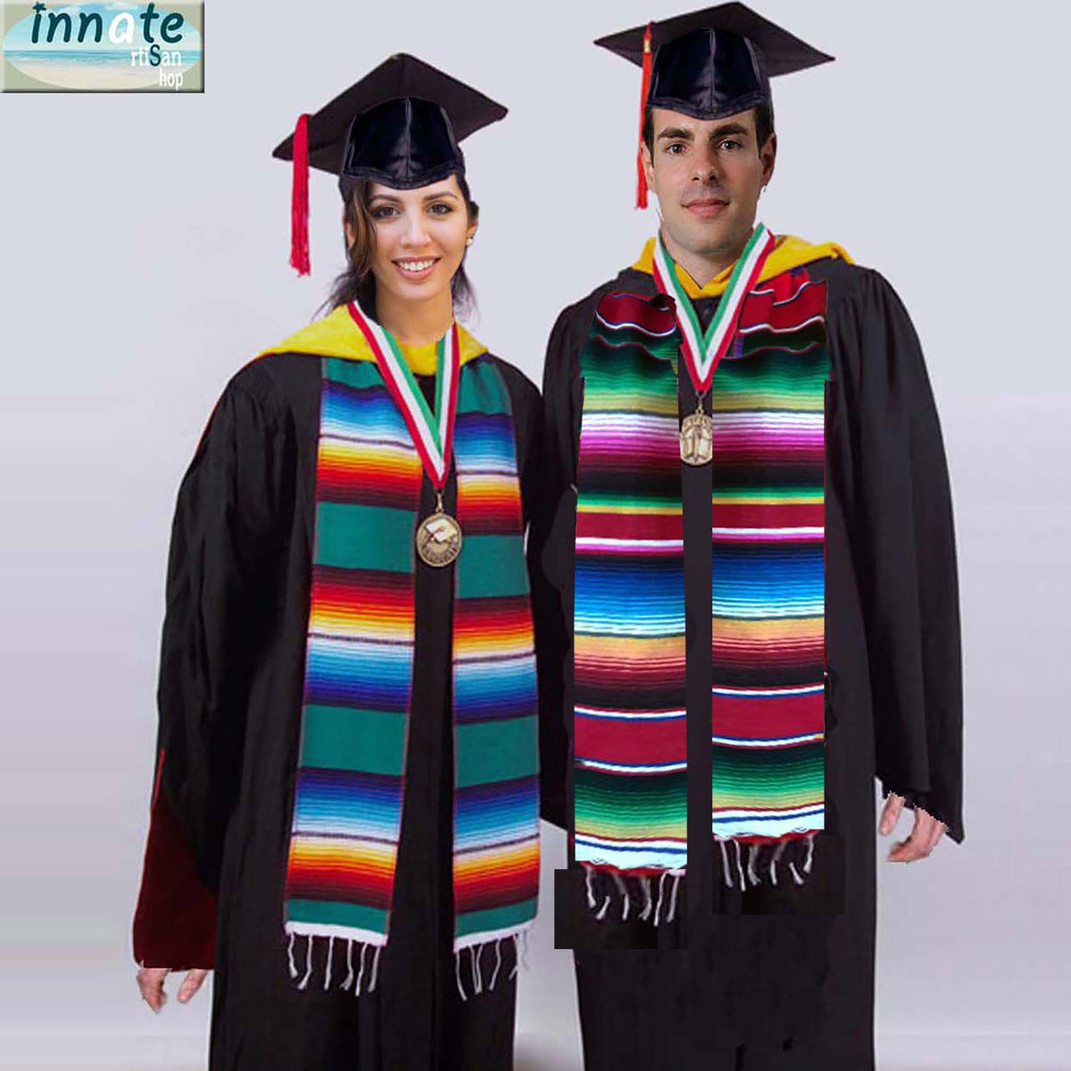 serape stole, Mexican serape stole, graduation stole, class of 2025, estola de sarape, estola mexicana, Mexican graduation sash, latino sash, latino estole, hispanic graduation stole, chicano graduation, clase 2025, estola graduación