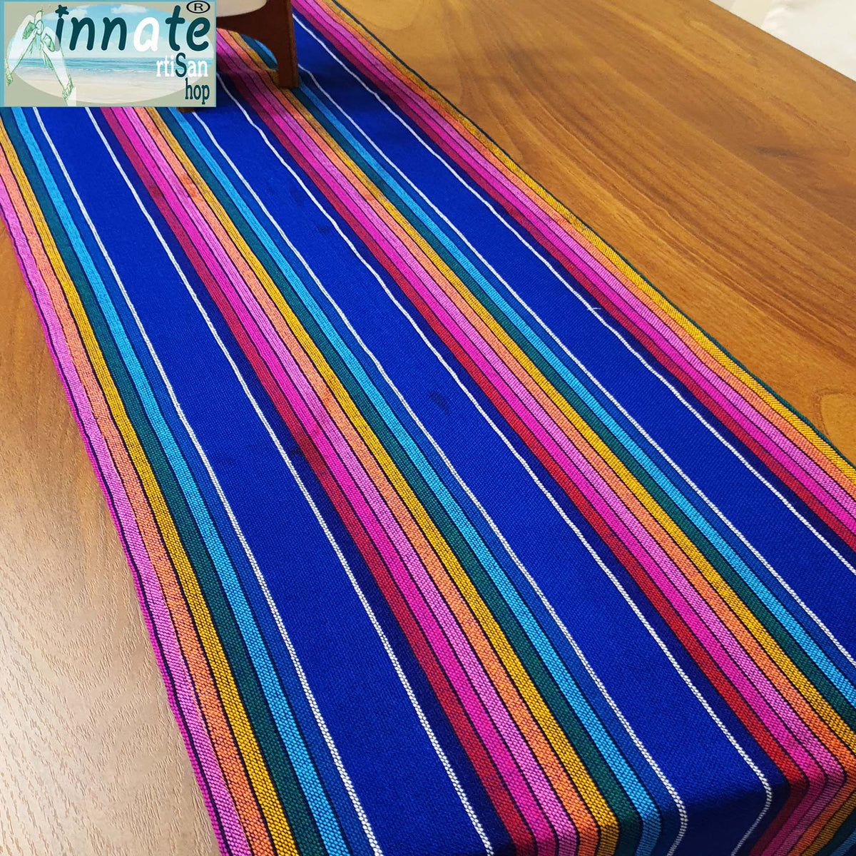 Mexican table runner, royal blue, fiesta, cinco de mayo, manteles mexicanos, camino de mesa, mexicano, azul rey