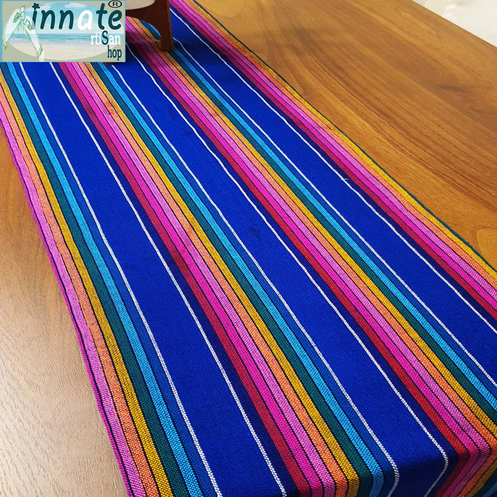 Mexican table runner, royal blue, fiesta, cinco de mayo, manteles mexicanos, camino de mesa, mexicano, azul rey