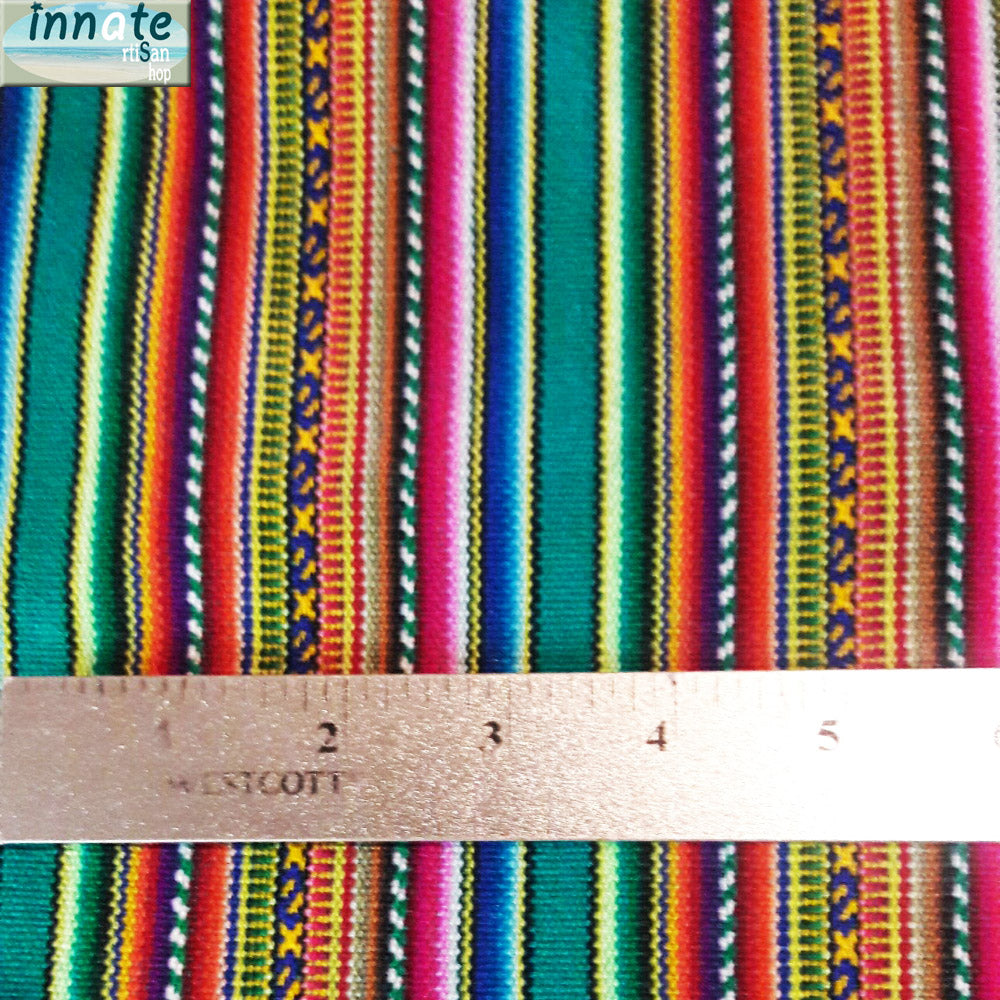 Curtains, custom, valance, cortinas, balance, a medida, andinas, Peruanas, Cusco, Cuzco, Sud America, South American curtains, Aguayo, teal, green, emerald, verde, esmeralda