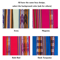 sash, belt, andean, South America, tie, aguayo, cusco, Cuzco, Peruvian, accent, belt, waistband, ivory, turquoise, rubi red, fuchsia
