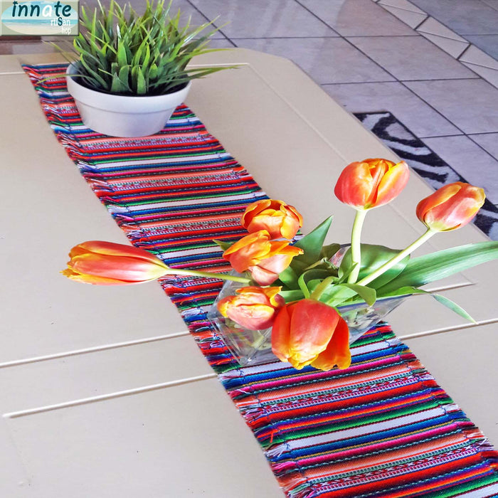 table runners, caminos de mesa, narrow, angosto, aguayo, south america, Peruvian, Cusco, shelf table runner