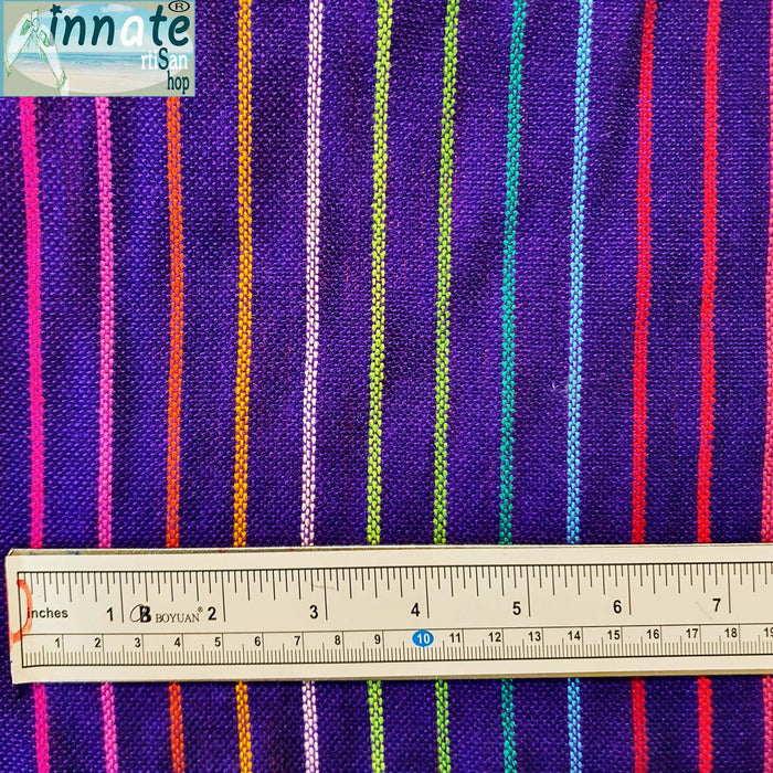 purple, Mexican fabric, by yard, tela Mexicana, por metros, morada, cambaya, woven, reboseo, fiesta, table runner