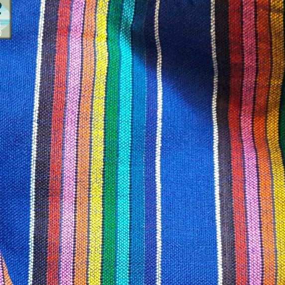 mini coasters, Mexican, non skid, non slip, cambaya, Mexican, woven, artisan, royal blue