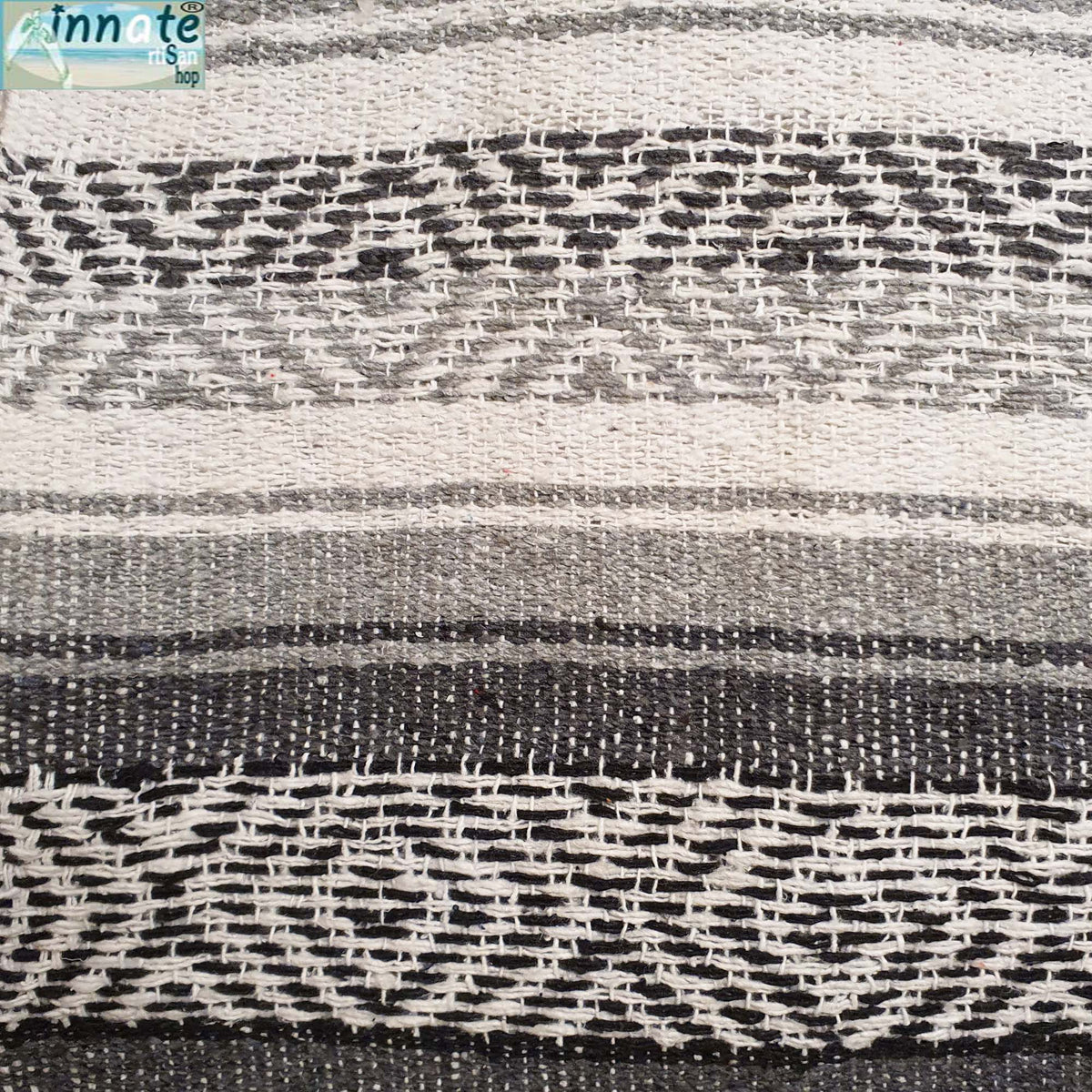 farmhouse, rustic, table runner, blanket, Mexican, falsa, gray, silver color