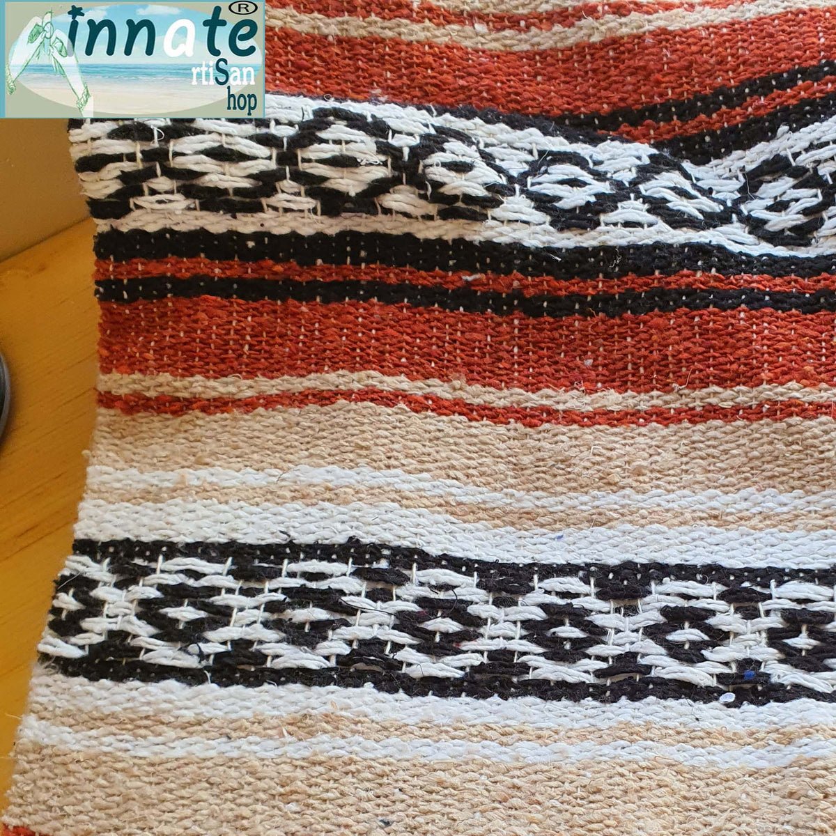 rustic, placemats, placements, blanket, Mexican, loom made, rustic placemats, manteles individuales rusticos, farmhouse placemats, blanket placemats, artisan, brown, beige, terracotta, rust color