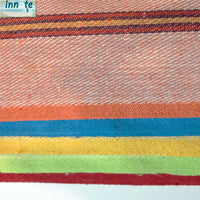 Thin Jerga fabric 17"W, Mexican, fabric by the yard, floor cloth, rustic - Innate Artisan Shop
