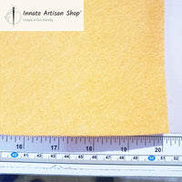 felt, fieltro, Unshrinkable,by the yard, narrow, 20 inch wide, yellow, orange, mango, marigold, naranja por metro, no se encoge, sintetico, synthetic