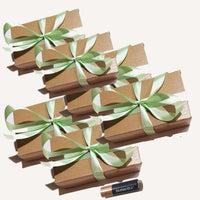 Boxes, brown Kraft six-pack, recycled, small, oil proof - Innate Artisan Shop, small, box, boxes, for soaps, jewelry, unassembled,  with tags, with cord, bulk