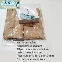 Altar disassembled in a bag