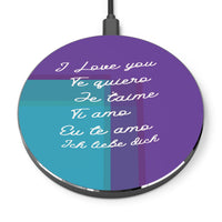 Customizable Wireless charger, quality aluminum casing