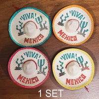 mini Mexican hat, party favors, cinco de Mayo, decor, Mexican fiesta, mini sombreros