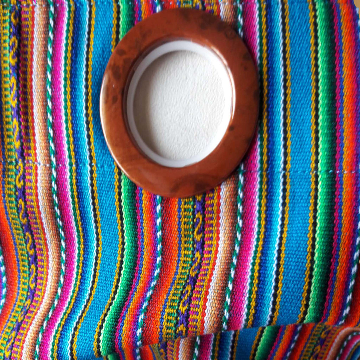 peruvian curtains, ethnic, cusco, cuzco, cortinas andinas, aguayo, peruanas, cortinas a medida, turquesa, rayadas, Andinas, south america, sud america, innate artisan shop