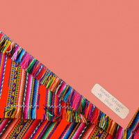 placemats, red, rojo, rubi red, inca, peruvian, artisan, non-skid