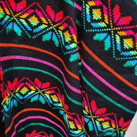 reboseo, rebozo, shawl, Mexican, artisan, woven, cambaya, rebozos Mexicanos, Mexican pashmina, fuchsia, orange, white, black