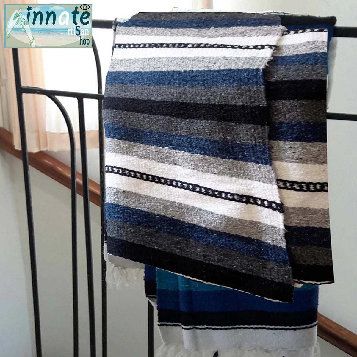Colcha Diamante, Mexican blanket, navajo style, Sedona diamond