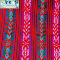 Mexican table runner, marigold, floral, Aztec, Mayan, mustard tone, camino de mesa amarillo, red, telar, loom made, artisan