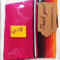 serape scrap, serape remnant, Mexican remnants, sarape retazos, scrap serape