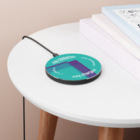 Customizable Wireless charger, quality aluminum casing