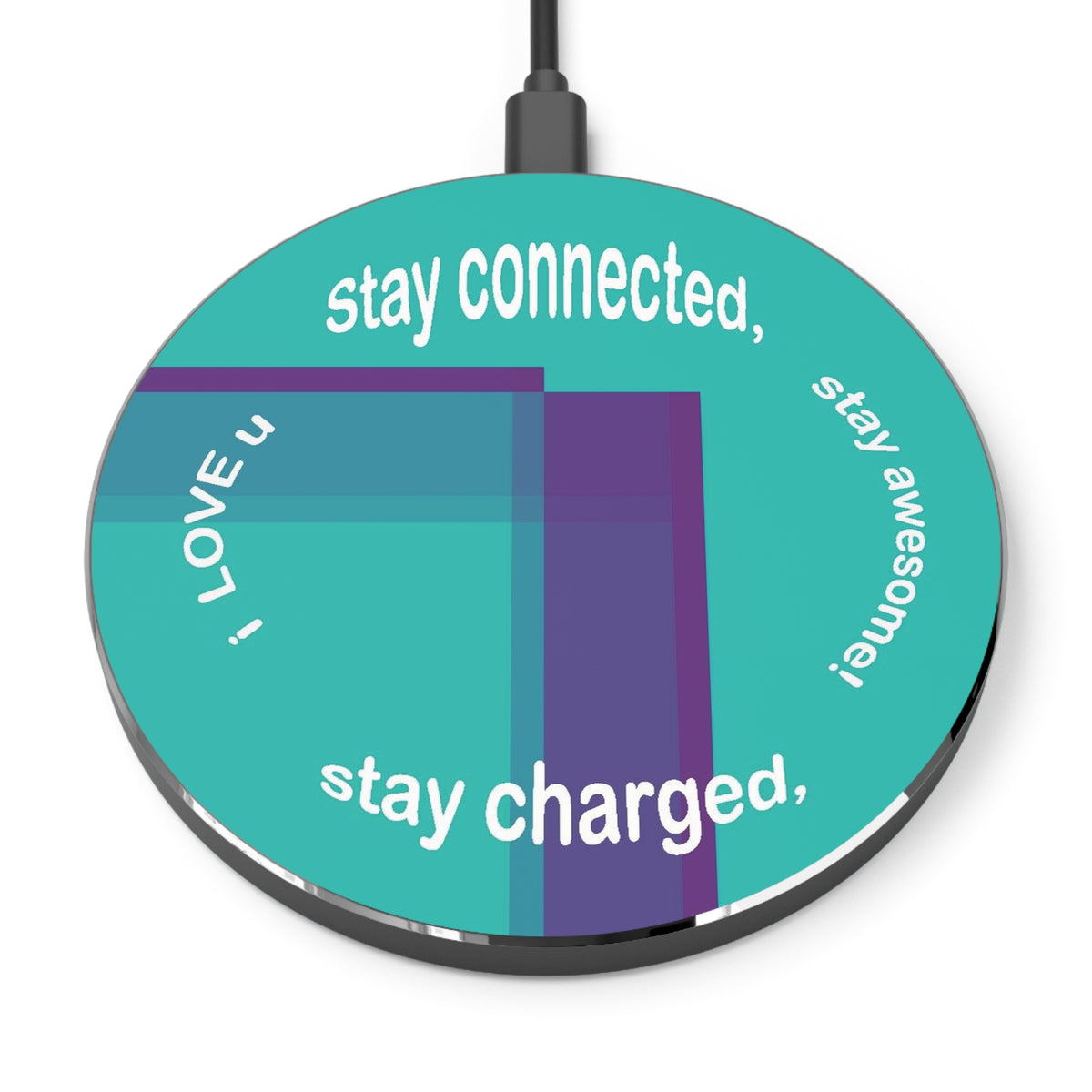 Customizable Wireless charger, quality aluminum casing