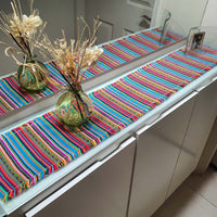 altar, table runner, aguayo, cempasuchil, caminos de mesa, ofrenda, chicos, delgados, andinos, sud america