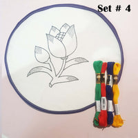 sewing therapy, embroidery, set, tortilla warmer, cloth for embroidery, tortillero, para bordar, hilo de bordar, juego de bordado, embroidery set, for tortillas