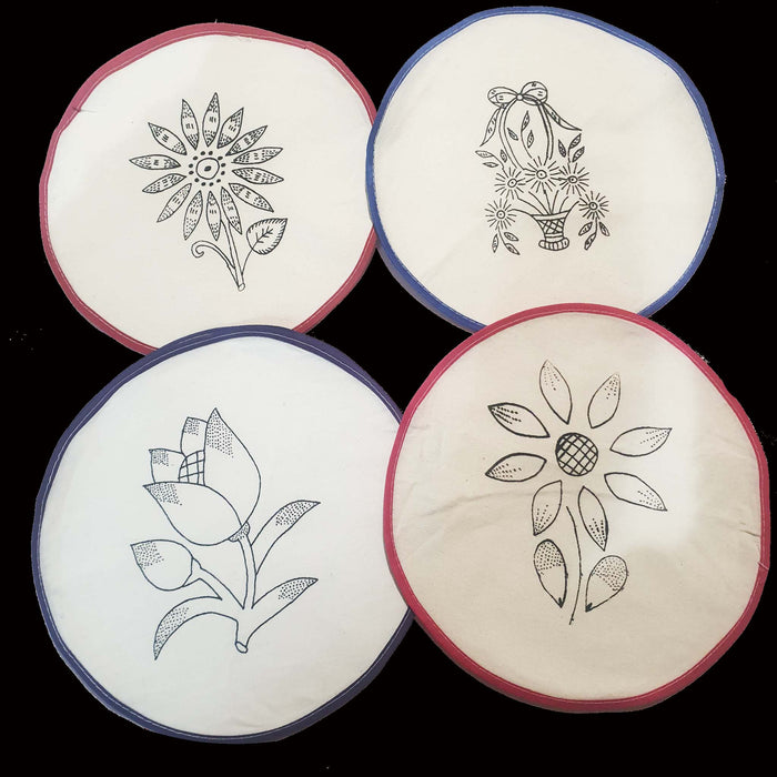 sewing therapy, embroidery, set, tortilla warmer, cloth for embroidery, tortillero, para bordar, hilo de bordar, juego de bordado, embroidery set, for tortillas