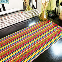 ANDEAN table runner, caminos de mesa andinos, South America, Sud America, Peruvian, Peruanos, Cusco, Cuzco, yellow, amarillos, aguayo