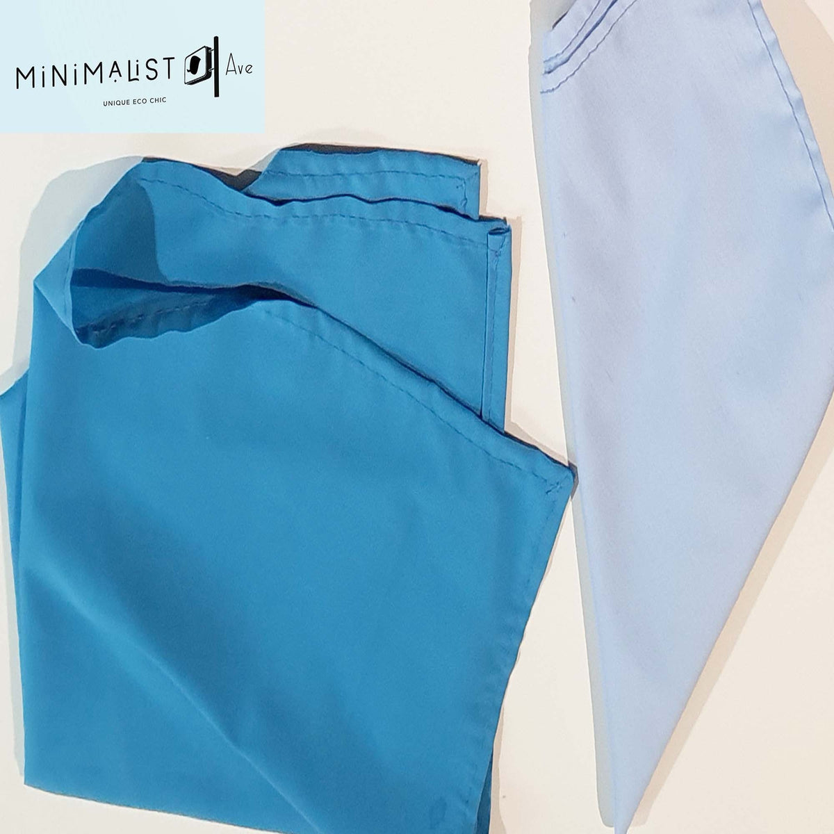 napkins with holders, unique, handmade, wood beads, exclusive, minimalistave.com, minimalist, solid tones, soft cloth napkins