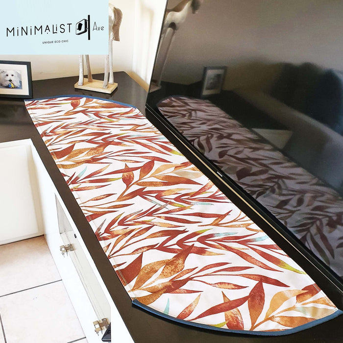 housewarming gift, table runner, nature print, custom table runners, minimalist, minimalistave.com, gift for sister, gift for mom