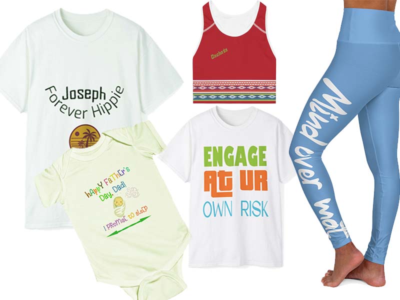 customization, apparel, personalized, print, monogram, custom apparel, basics