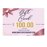 Innate Artisan Shop Gift card $25-$200