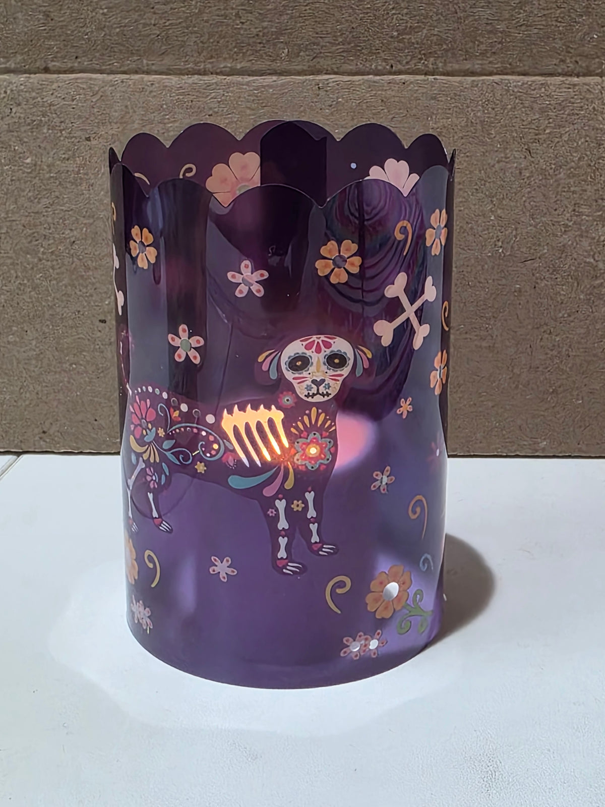 Lampshade día de muertos set 4