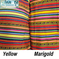 cafe curtains, south america, peruvian, Inca, andean, curtain, panel, custom, aguayo, yellow, mango, marigold