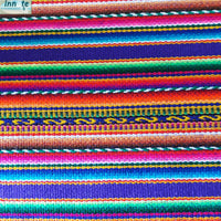 Andean fabric, purple, aguayo, peruvian fabric, by the yard, South America, Cusco fabric, artisan